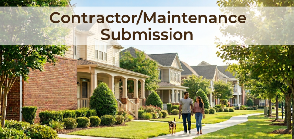 Contractor/Maintenance Submission form